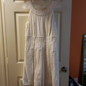 White House Black Market white dress